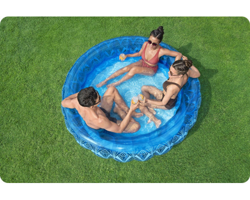 Басейн надувний Bestway 54479 BOHEMIAN BLUE 168 x 53 см Басейн надувний Bestway 54479 BOHEMIAN BLUE 168 x 53 см