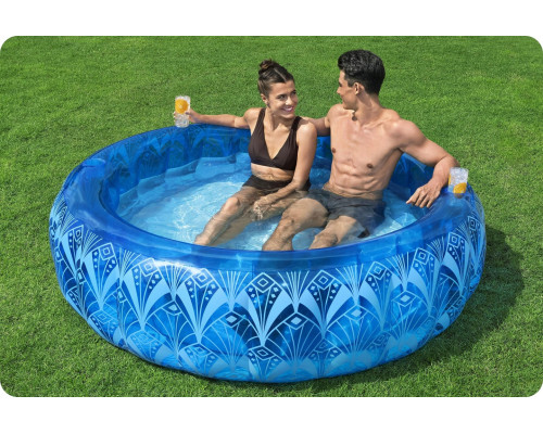Басейн надувний Bestway 54479 BOHEMIAN BLUE 168 x 53 см Басейн надувний Bestway 54479 BOHEMIAN BLUE 168 x 53 см