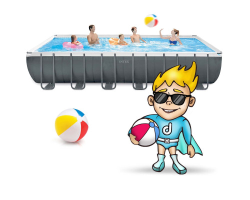 Басейн каркасний 18в1 Intex 26364 732 × 366 × 132 см