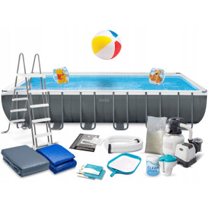 Басейн каркасний 18в1 Intex 26364 732 × 366 × 132 см