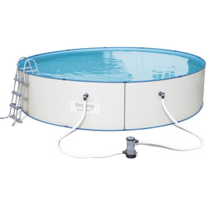 Басейн каркасний 3в1 Bestway 56386 Hydrium 460 см - білий