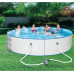 Басейн каркасний 3в1 Bestway 56386 Hydrium 460 см - білий