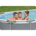 Басейн каркасний овальний 17в1 Bestway 56710, 549 x 274 x 122 см