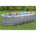 Басейн каркасний овальний 17в1 Bestway 56710, 549 x 274 x 122 см