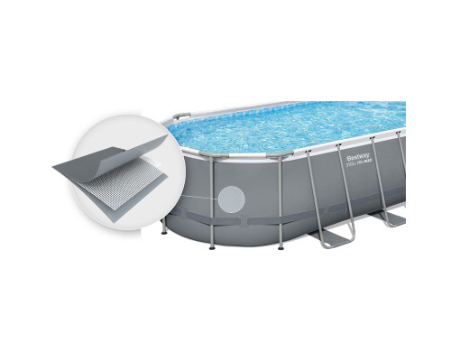 Басейн каркасний овальний 17в1 Bestway 56710, 549 x 274 x 122 см