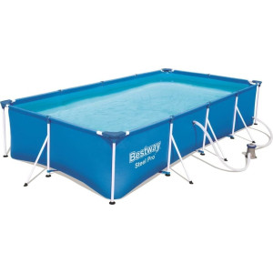 Басейн каркасний прямокутний Bestway 56424 Steel Pro 400 x 211 см