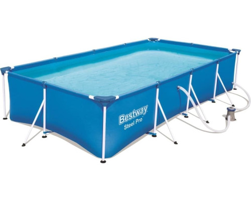 Басейн каркасний прямокутний Bestway 56424 Steel Pro 400 x 211 см Басейн каркасний прямокутний Bestway 56424 Steel Pro 400 x 211 см