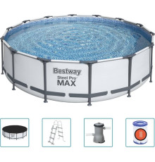 Басейн каркасний 5в1 Bestway 56950 Steel Pro Max 427 см 
