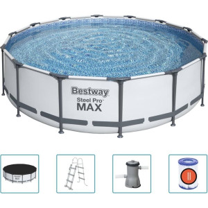 Басейн каркасний 5в1 Bestway 56950 Steel Pro Max 427 см 