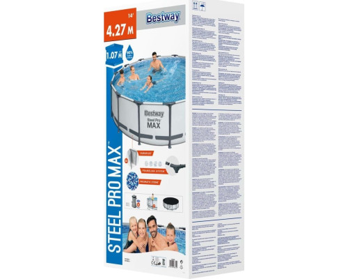Басейн каркасний 5в1 Bestway 56950 Steel Pro Max 427 см Басейн каркасний 5в1 Bestway 56950 Steel Pro Max 427 см