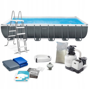 Басейн каркасний 10в1 Intex 26364 732 х 366 х 132 см