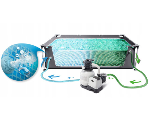 Басейн каркасний 21в1 Intex 26378 975 х 488 х 132 см