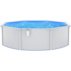 Басейн каркасний vidaXL 460 x 120 см, білий