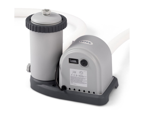 Басейн каркасний овальний 18в1 INTEX 26798, 610 x 305 x 122 см, сірий