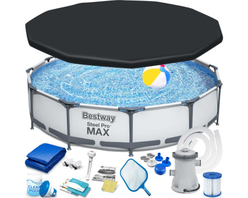 Басейн каркасний 16в1 Bestway 56416 Steel Pro Max 366 см Басейн каркасний 16в1 Bestway 56416 Steel Pro Max 366 см