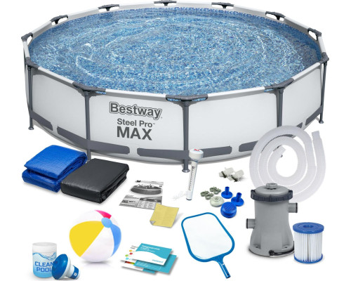 Басейн каркасний 16в1 Bestway 56416 Steel Pro Max 366 см Басейн каркасний 16в1 Bestway 56416 Steel Pro Max 366 см