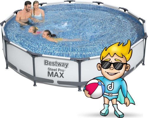 Басейн каркасний 16в1 Bestway 56416 Steel Pro Max 366 см Басейн каркасний 16в1 Bestway 56416 Steel Pro Max 366 см
