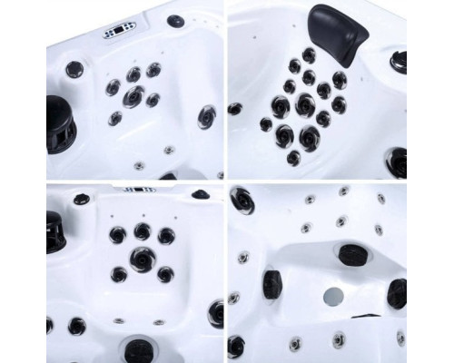 Джакузі садове Home Deluxe IND-230 215 см х 83 см (IND-230) 3-місне Джакузі садове Home Deluxe IND-230 215 см х 83 см (IND-230) 3-місне