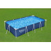 Басейн каркасний прямокутний 3в1 Bestway Family Steel Pro Frame 400 x 211 x 81 см + насос + фільтр