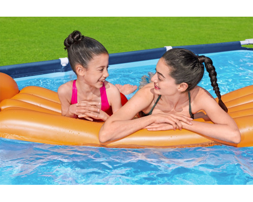 Басейн каркасний прямокутний 3в1 Bestway Family Steel Pro Frame 400 x 211 x 81 см + насос + фільтр