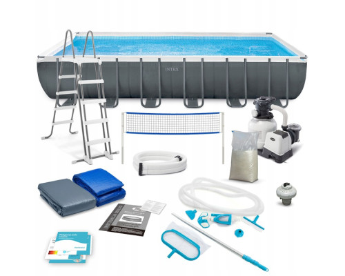 Басейн каркасний 16в1 Intex 26378 975 х 488 х 132 см
