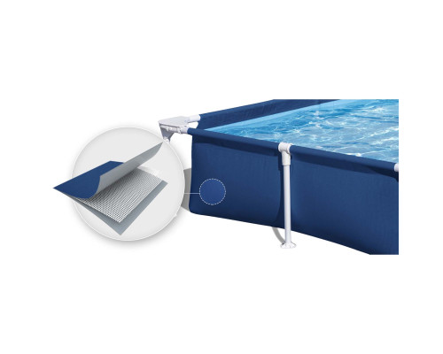 Басейн каркасний прямокутний Bestway 56401N, 221 x 150 x 43 см Басейн каркасний прямокутний Bestway 56401N, 221 x 150 x 43 см
