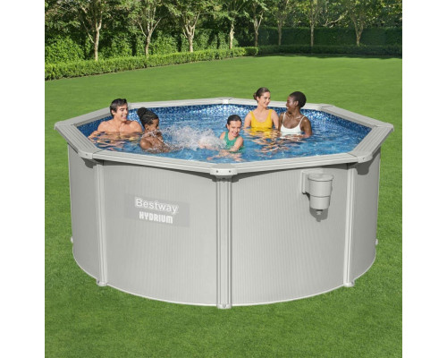 Басейн каркасний Bestway Hydrium з аксесуарами, 300 x 120 см, світло - сірий Басейн каркасний Bestway Hydrium з аксесуарами, 300 x 120 см, світло - сірий