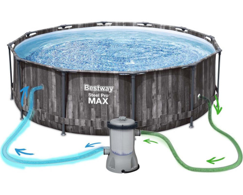 Басейн каркасний 10в1 Bestway 5614X Steel Pro Max 366 см Басейн каркасний 10в1 Bestway 5614X Steel Pro Max 366 см