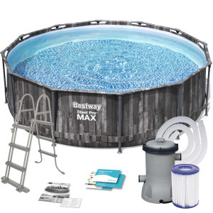 Басейн каркасний 10в1 Bestway 5614X Steel Pro Max 366 см