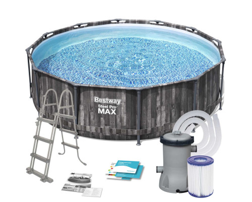 Басейн каркасний 10в1 Bestway 5614X Steel Pro Max 366 см Басейн каркасний 10в1 Bestway 5614X Steel Pro Max 366 см