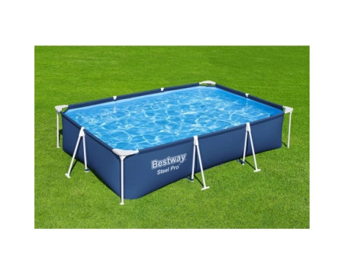 Басейн каркасний прямокутний Bestway Steel Pro Frame, 300 x 201 x 66 см