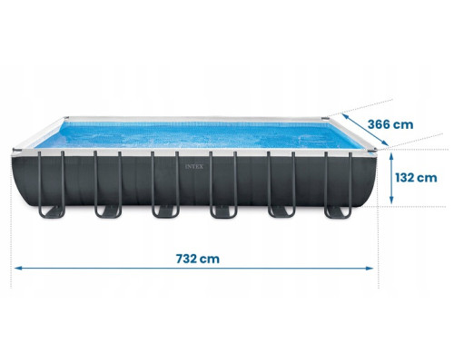 Басейн каркасний 21в1 Intex 26364 732 х 366 х 132 см