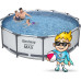 Басейн каркасний 10в1 Bestway 56418 Steel Pro Max 366 см