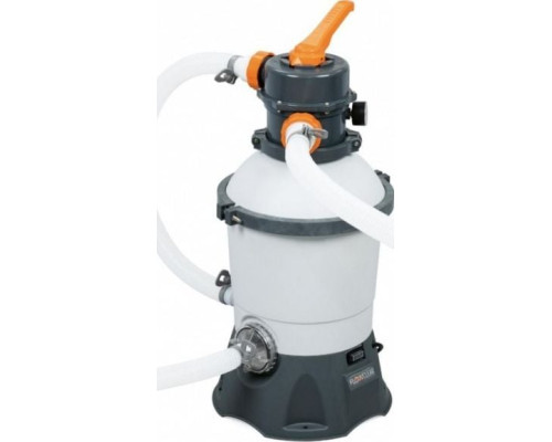 Басейн каркасний овальний 10в1 Bestway 56586 Hydrium 500 x 360 см, світло-сірий