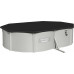 Басейн каркасний овальний 10в1 Bestway 56586 Hydrium 500 x 360 см, світло-сірий