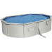 Басейн каркасний овальний 10в1 Bestway 56586 Hydrium 500 x 360 см, світло-сірий