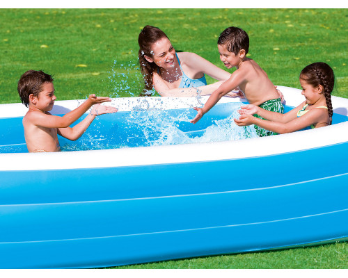 Басейн надувний прямокутний 2в1 Bestway 54009, 305 x 183 x 56 см