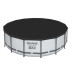 Басейн каркасний 5в1 BESTWAY Steel Pro MAX 488x122 см + драбина + кришка