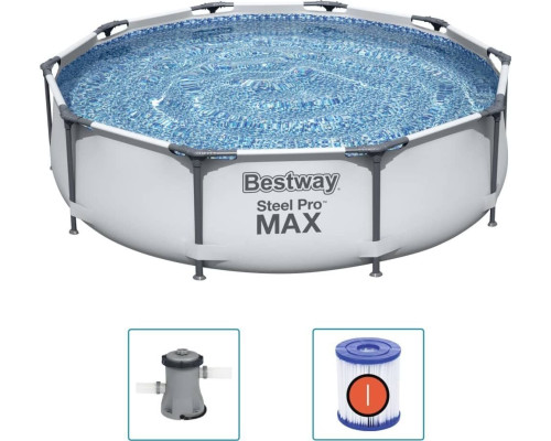 Басейн каркасний 3в1 Bestway 56408 Steel Pro Max 305 см Басейн каркасний 3в1 Bestway 56408 Steel Pro Max 305 см