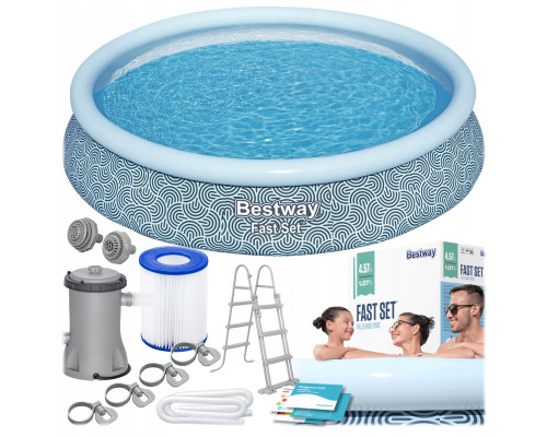 Басейн надувний 11в1 Bestway 57372 457 х 107 см