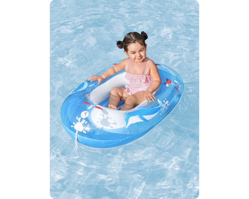 Пліт надувний для плавання Bestway 34037 Дельфін, 102 х 69 см