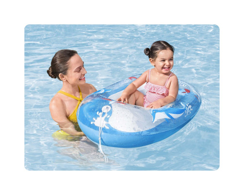 Пліт надувний для плавання Bestway 34037 Дельфін, 102 х 69 см