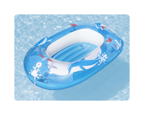 Пліт надувний для плавання Bestway 34037 Дельфін, 102 х 69 см