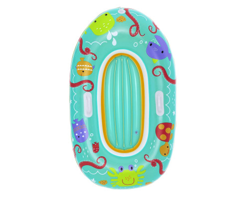 Пліт надувний для плавання Bestway 34009 бірюзовий, 119 x 79 см