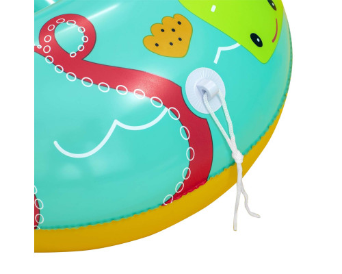 Пліт надувний для плавання Bestway 34009 бірюзовий, 119 x 79 см