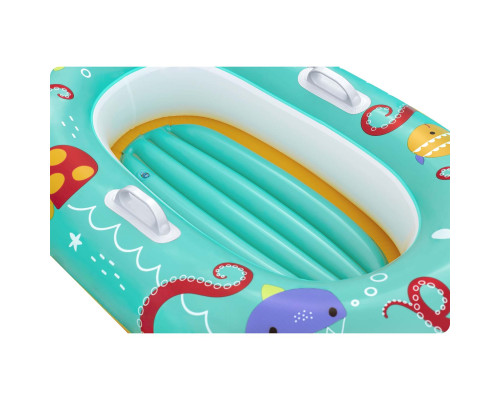 Пліт надувний для плавання Bestway 34009 бірюзовий, 119 x 79 см