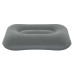 Велюрова надувна подушка 42 x 26 см Bestway 67121 сіра