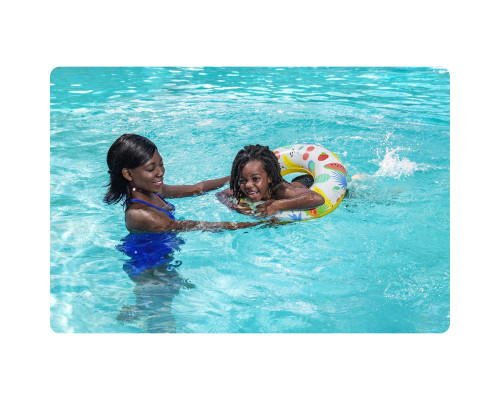 Коло надувне для плавання Bestway 36014 Фрукти, 61 см