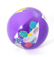 М'яч надувний пляжний Bestway 31036 фіолетовий, 51 см 