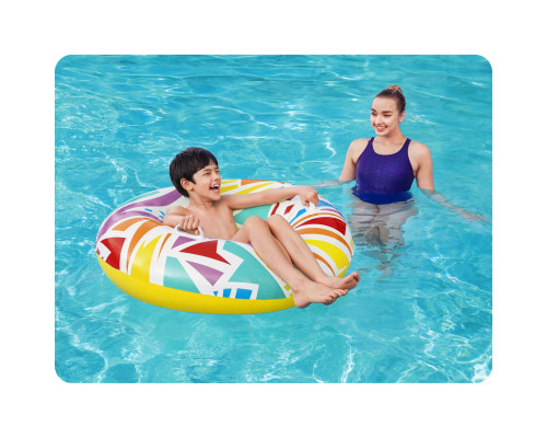 Коло надувне для плавання Bestway 36228 Геометрія, 107 см